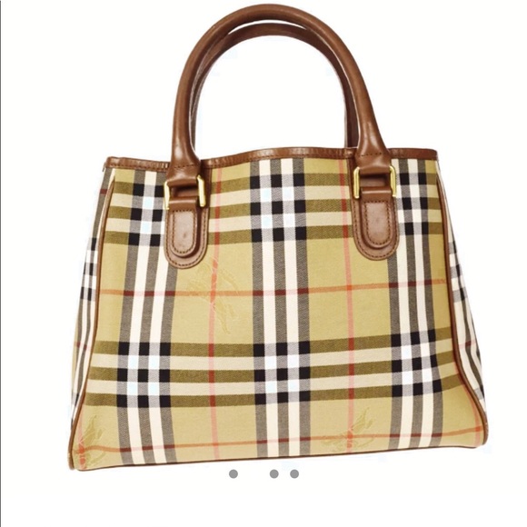 Vintage AUTHENTIC Burberry Handbag - Picture 2 of 4